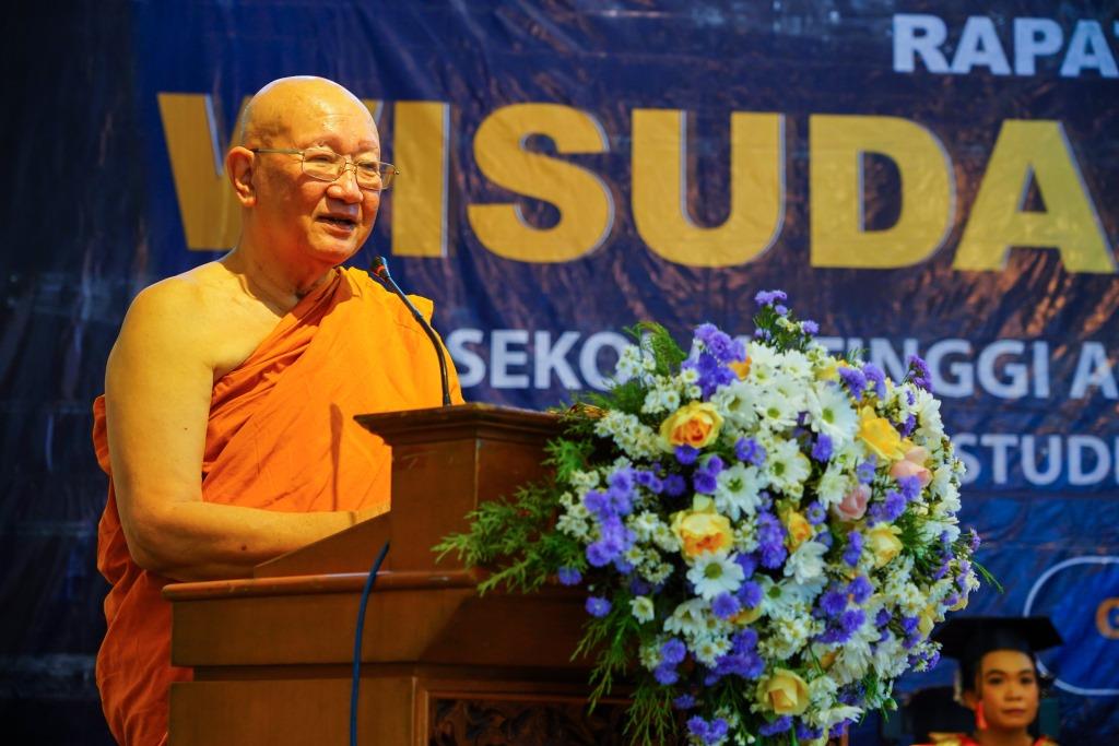 Wisuda Sarjana XX - Sambutan Ketua Yayasan Dhammadipa Arama